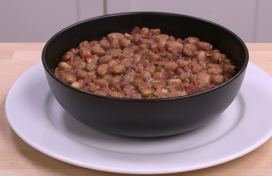 فول بالبسطرمة والسجق