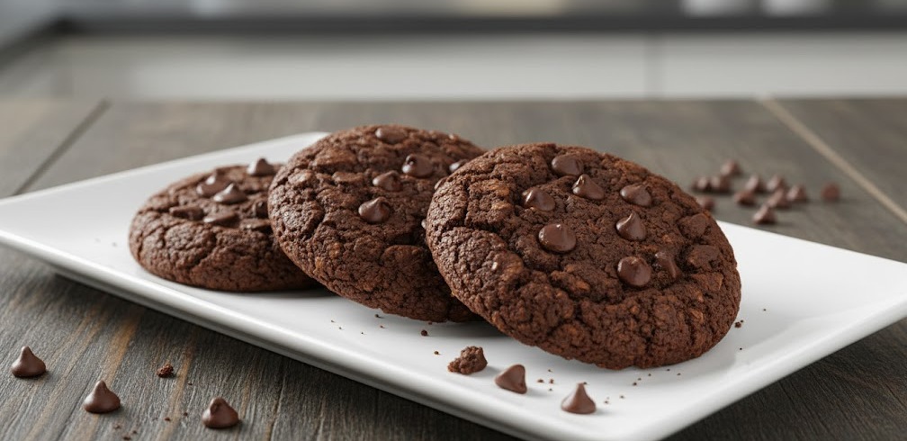 كوكيز الشوفان بالكاكاو