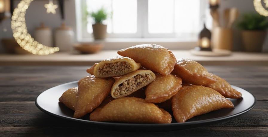 قطايف محشوة بالمكسرات