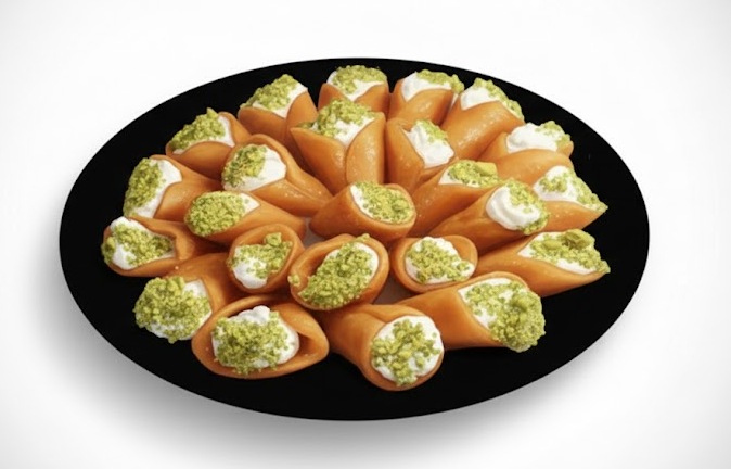 قطايف محشية كريمة 