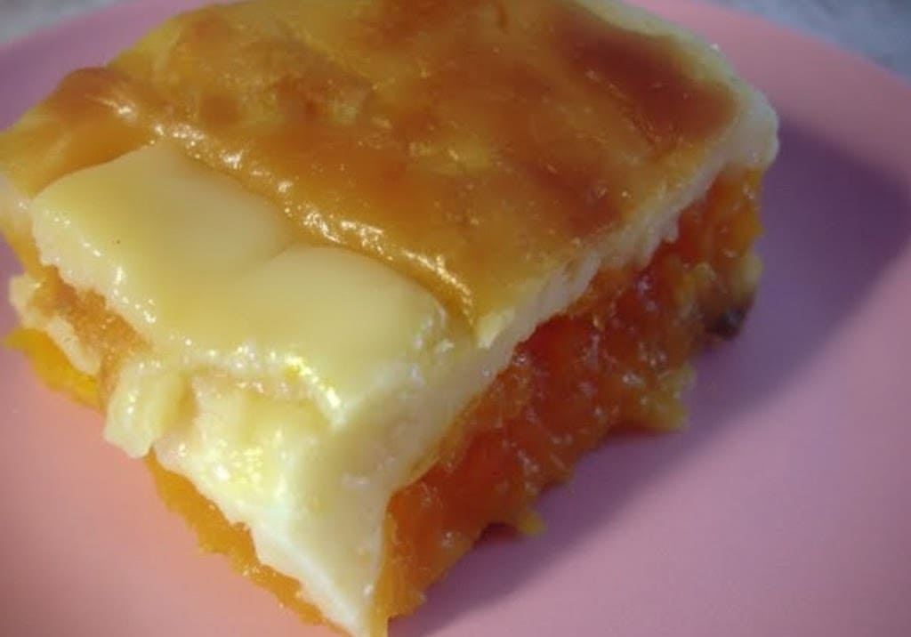 صينية(اليقطين) قرع العسل بالبشاميل الحلو 