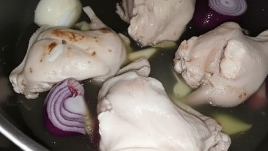 الارانب المسلوقه