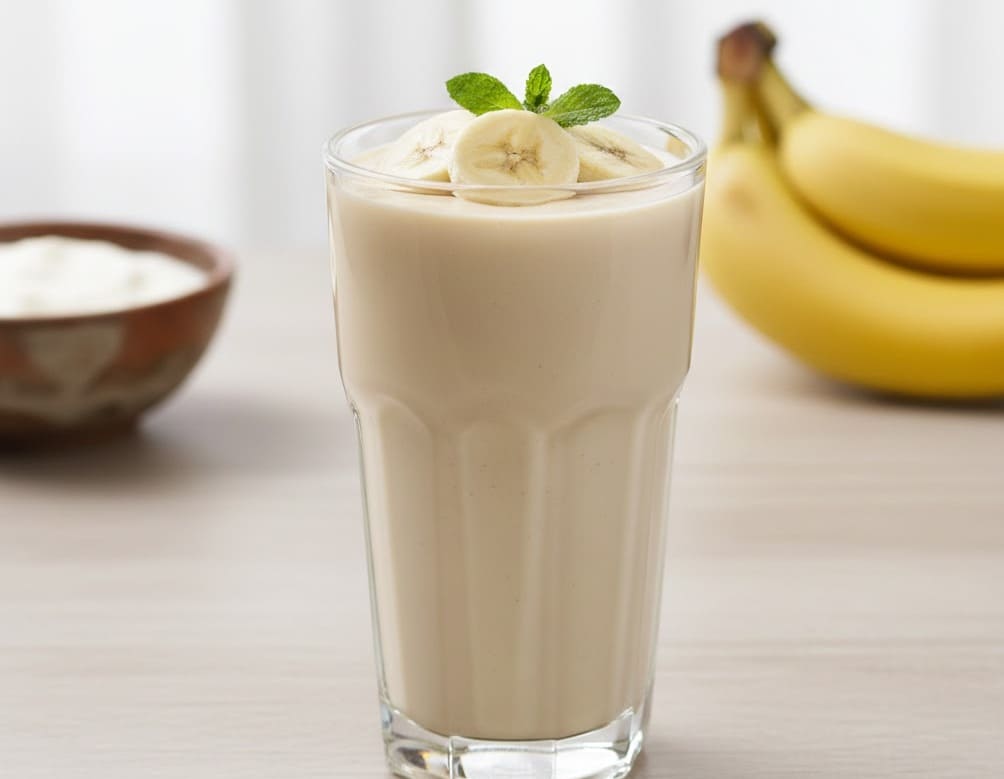 عصير رايب بالموز