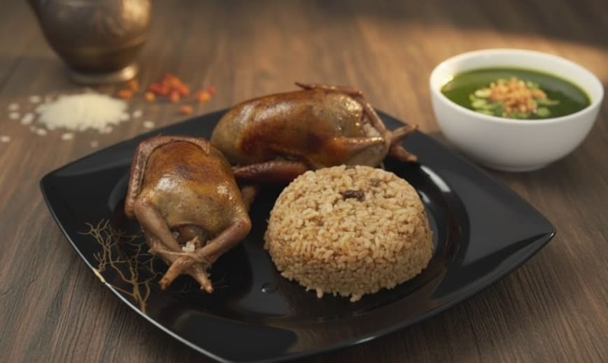 حمام محشى أرز مصرى