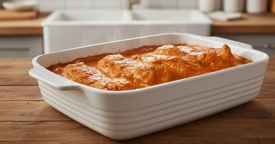 سمك مخلى (فيليه ) بصلصة الطماطم فى الفرن