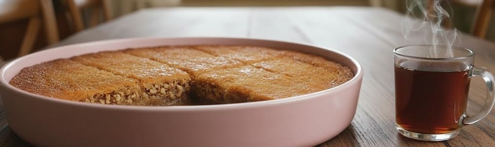 كنافة بالفول السودانى