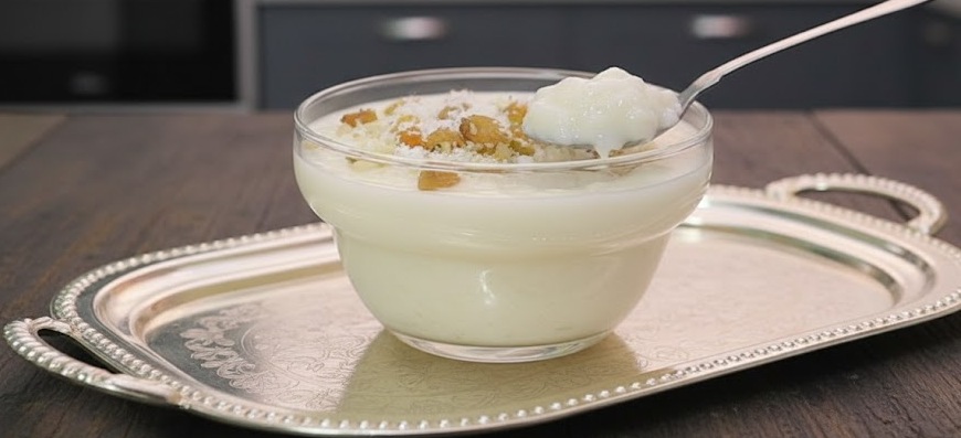 رز باللبن الحليب  (طبق حلو مصرى شهير ) 