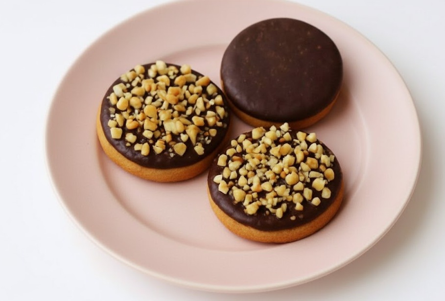 بسكويت بالشوكولاتة بدون سمنة