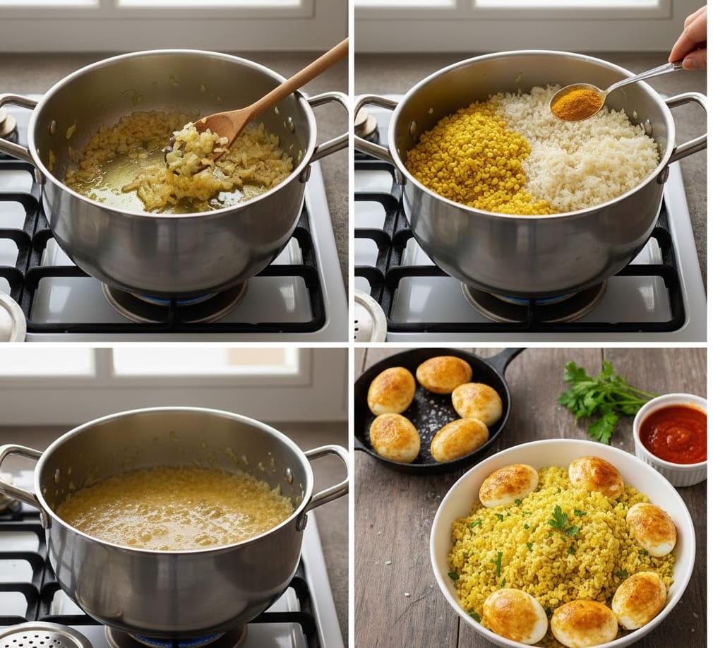 الكشري الأصفر (الإسكندراني)