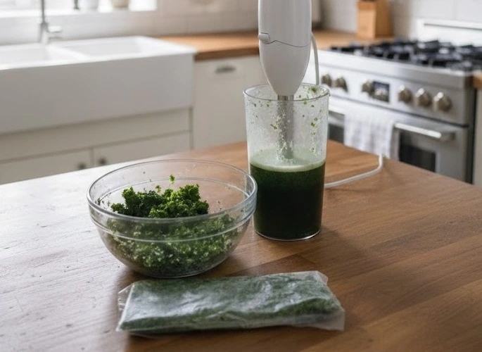 تخزين الكزبرة الخضراء  (طريقتى الخاصة)