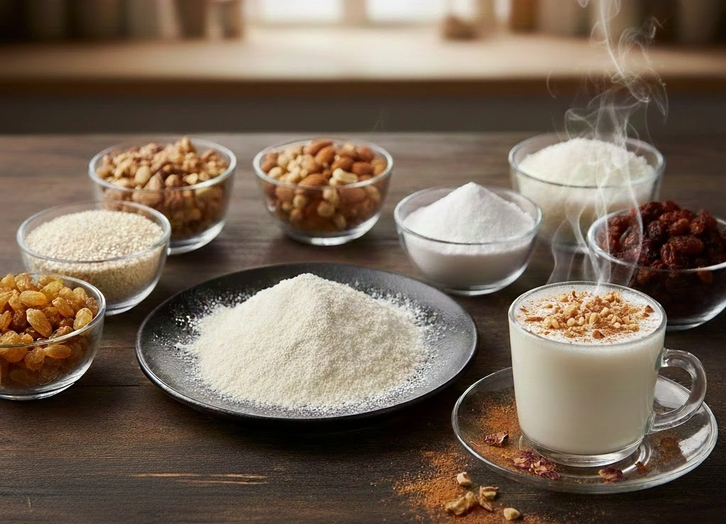 مسحوق السحلب التركى فى المنزل