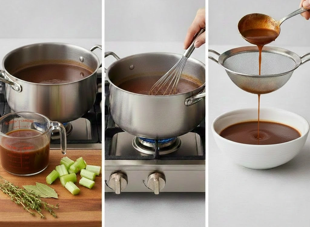 صوص ديمي جلاس (Demi-Glace)