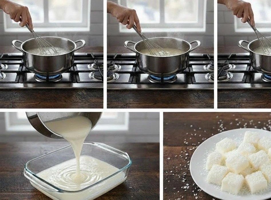 مكعبات الفانليا والنشا ( خالى جلوتين )