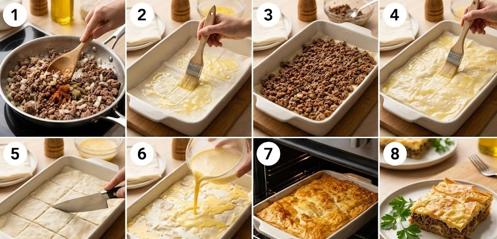 جلاش باللحم المفروم 