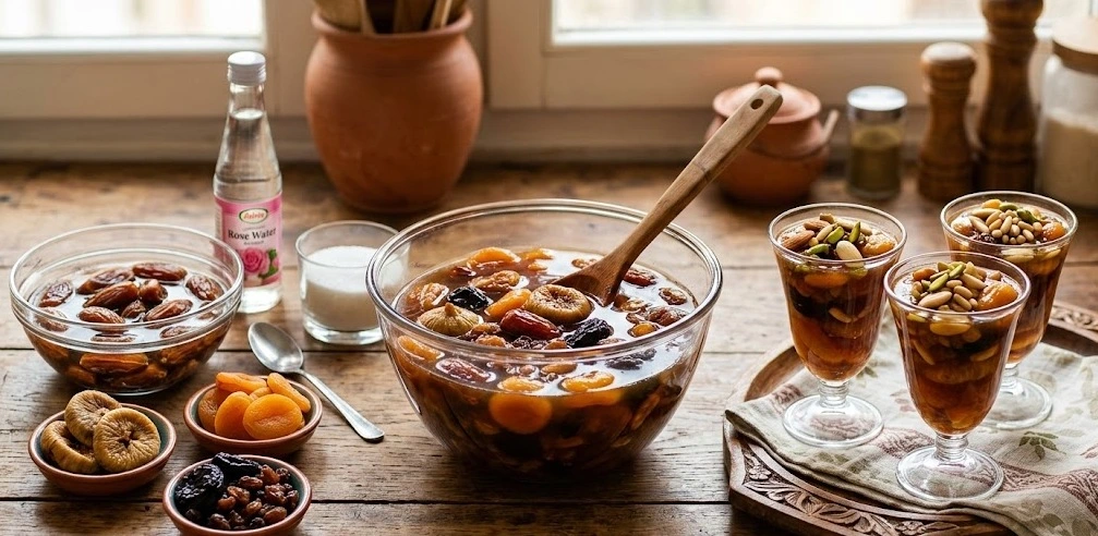 طريقة عمل الخشاف الملكي المصري: وصفة تاريخية من مطبخ الملك فؤاد الأول