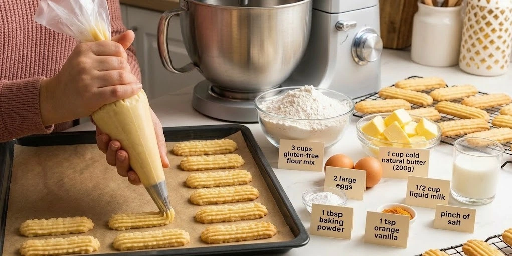 بسكويت العيد بدون نشادر خالي من الجلوتين