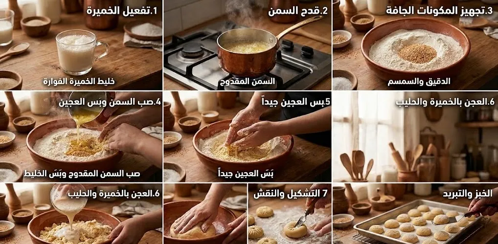 سر كحك العيد الدايب: طريقة عمل الكحك المصري الناعم بالطريقة الأصلية لأبلة نظيرة