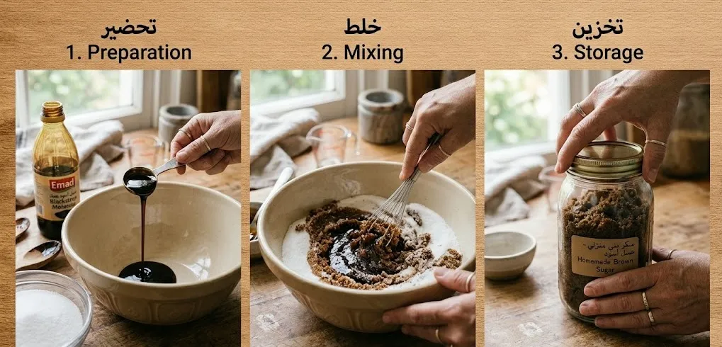 أسرار طريقة عمل السكر البني في المنزل بمكونين فقط وخطوات حفظه من التكتل