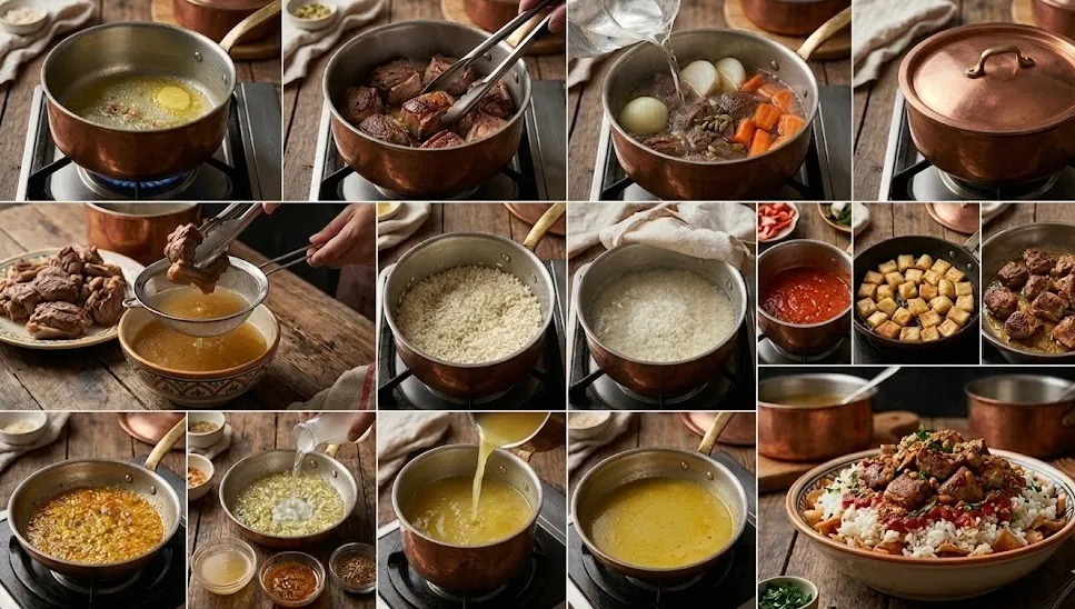 أسرار طريقة عمل الفتة المصرية الفاخرة على مائدة الملك فاروق