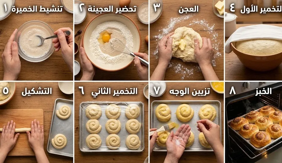 طريقة عمل الشوريك المصري الأصلي: سر العجينة القطنية الهشة