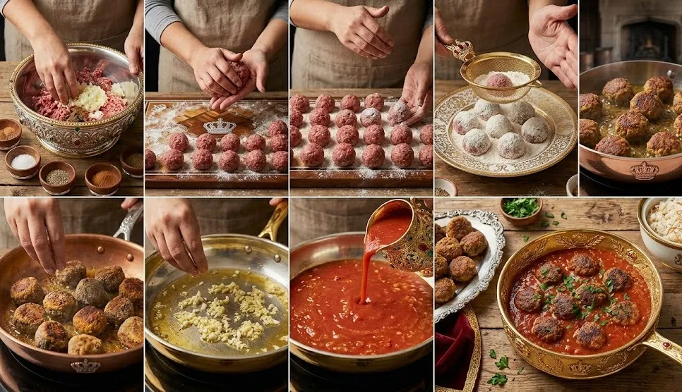 أسرار طريقة عمل كفتة داوود باشا الأصلية من مطبخ قصور الملك فؤاد