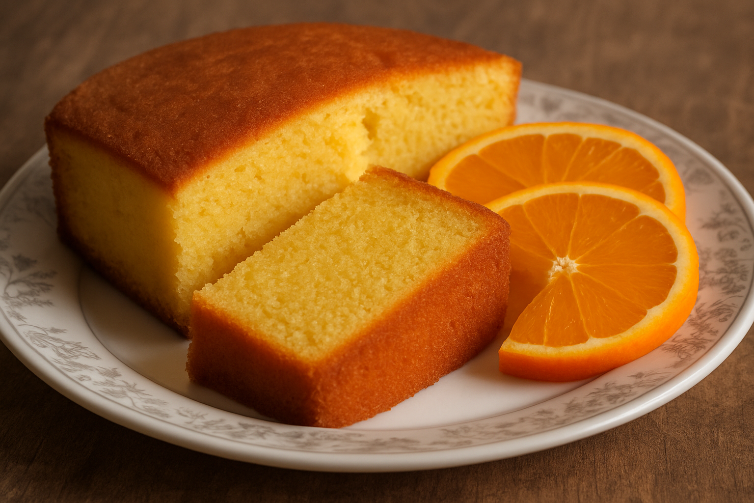 كيك البرتقال