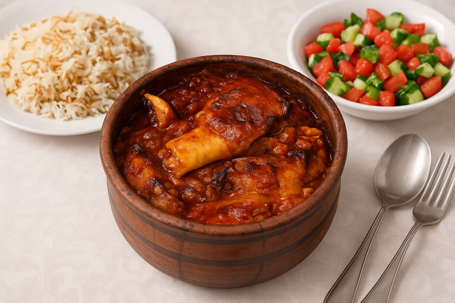  طاجن كوارع مسبكة 