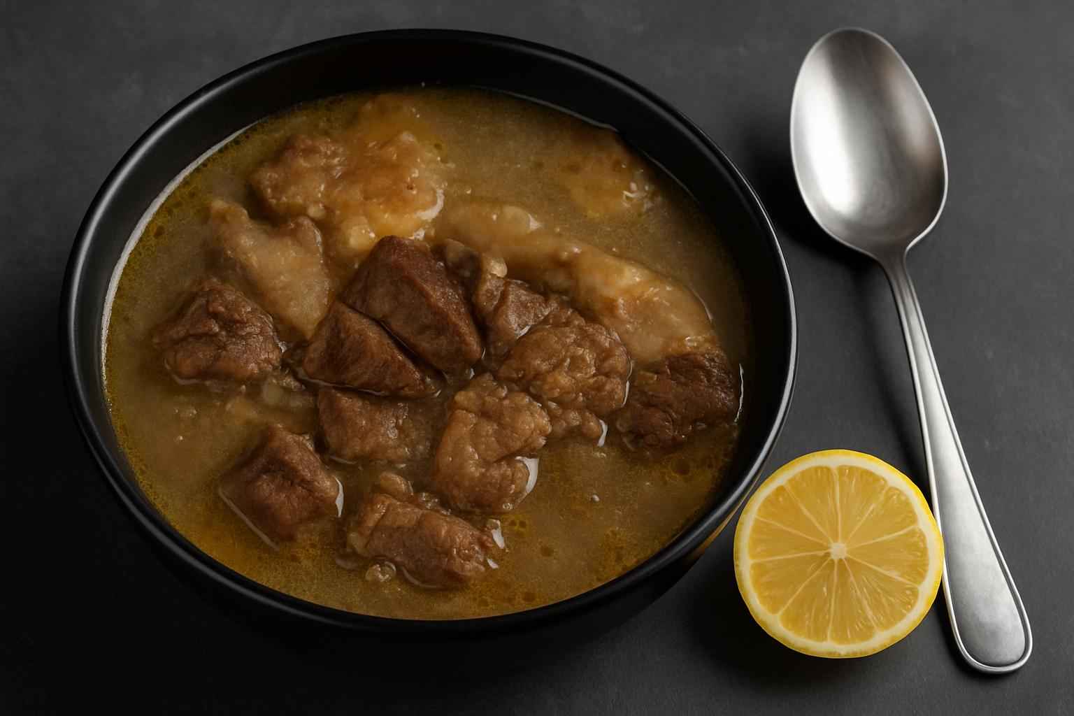 لحمة راس مسلوقة