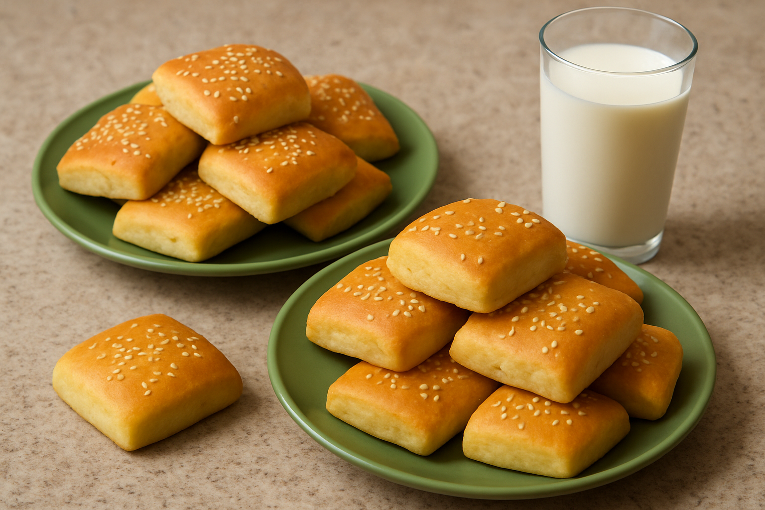 معجنات بالماء والزيت