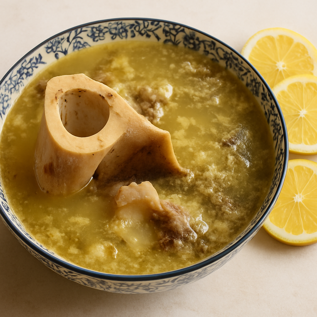 شوربة عظم (Bone broth)