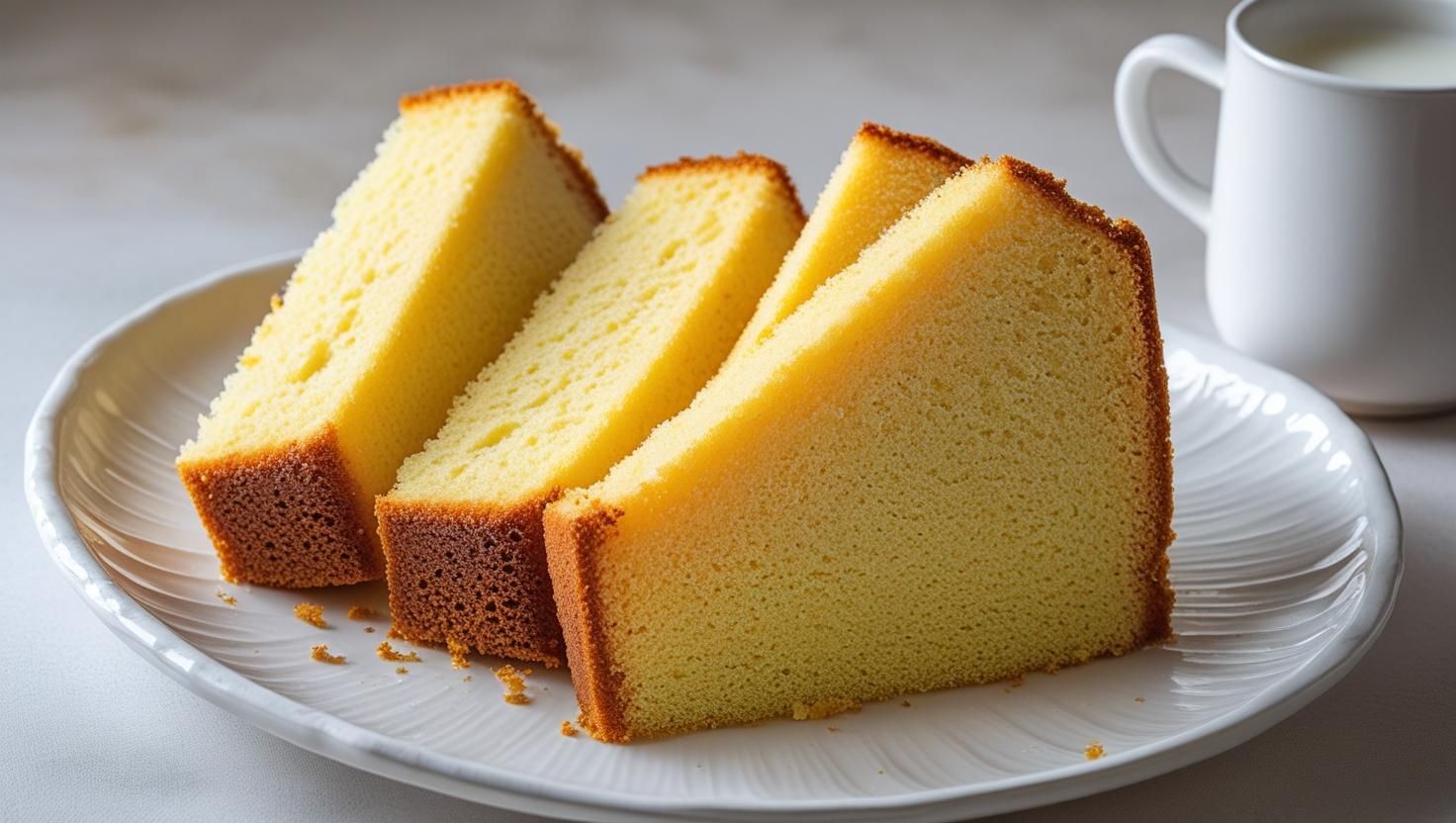  كيك بدقيق الذره