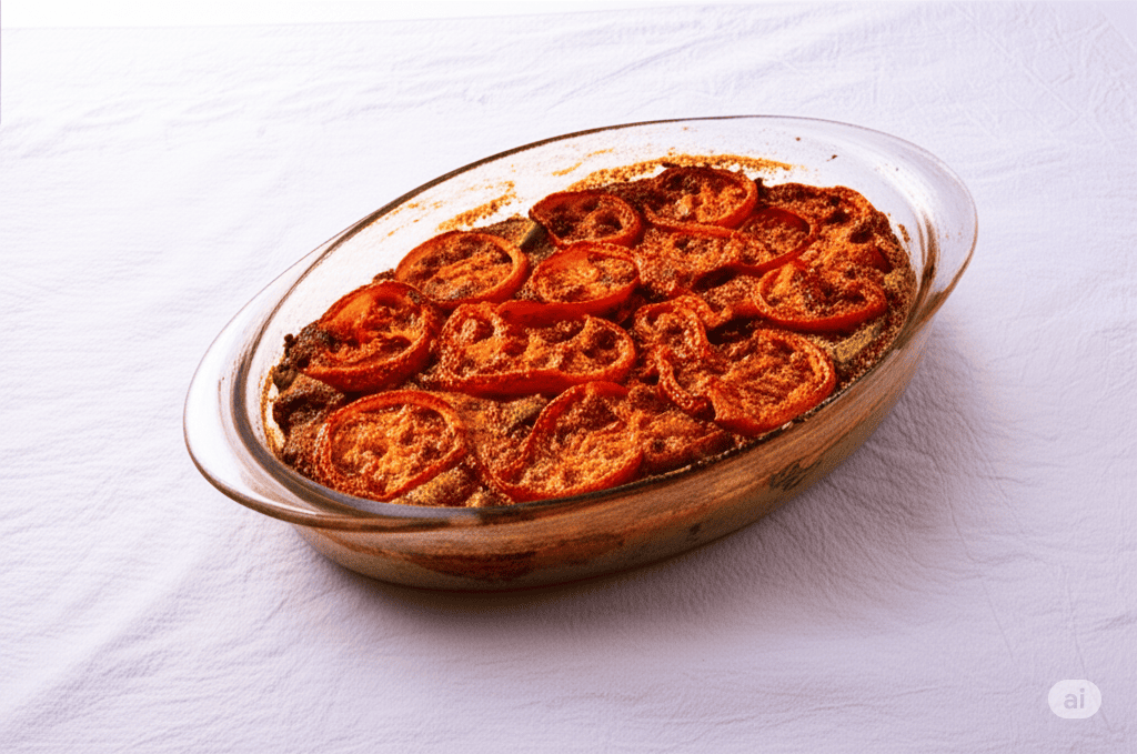 صينية الكوسة باللحم المفروم