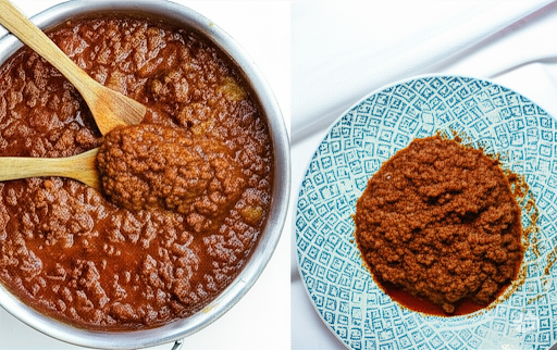 اللحم المعصج أو عصاج اللحم