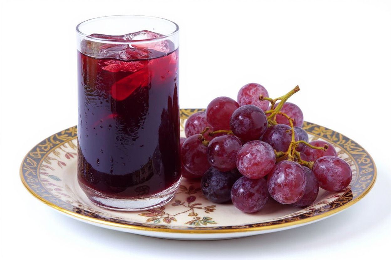 عصير العنب الأحمر