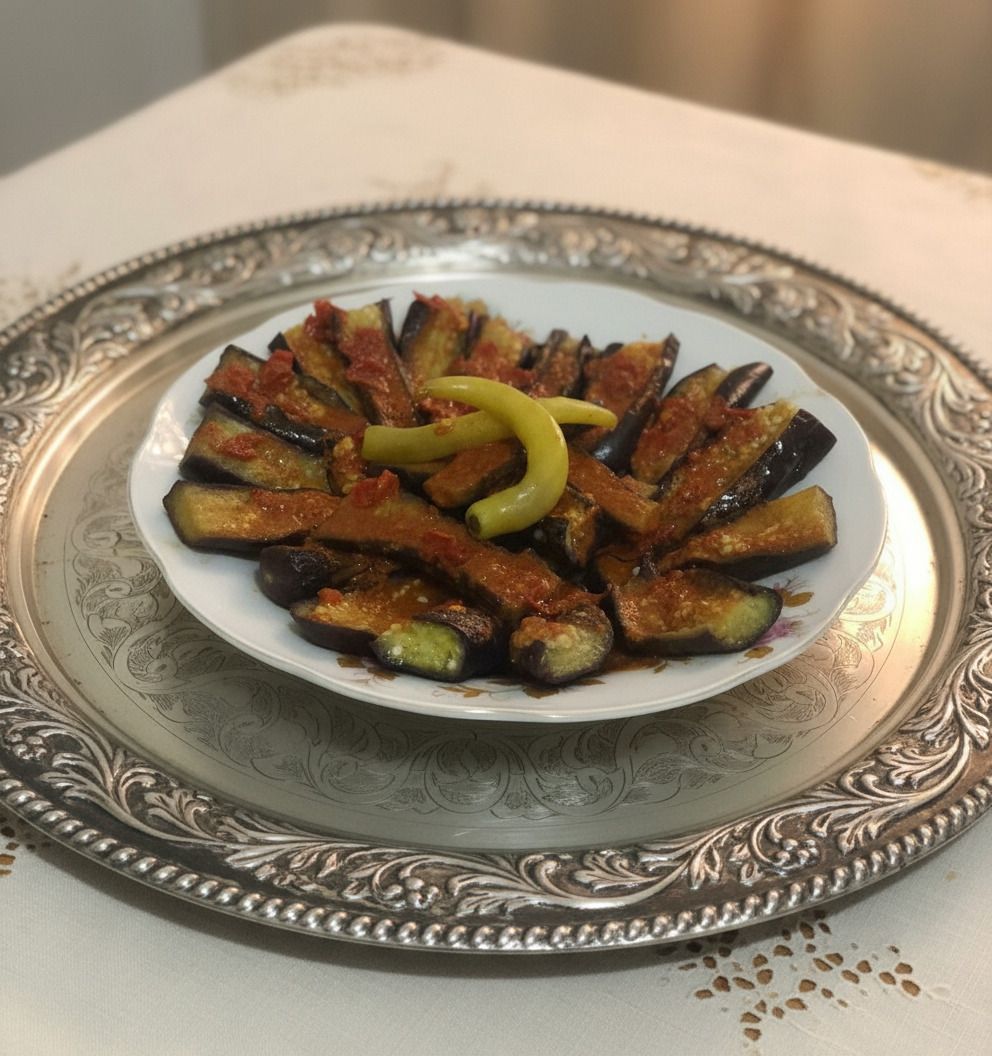 باذنجان مخلل من غير ثوم