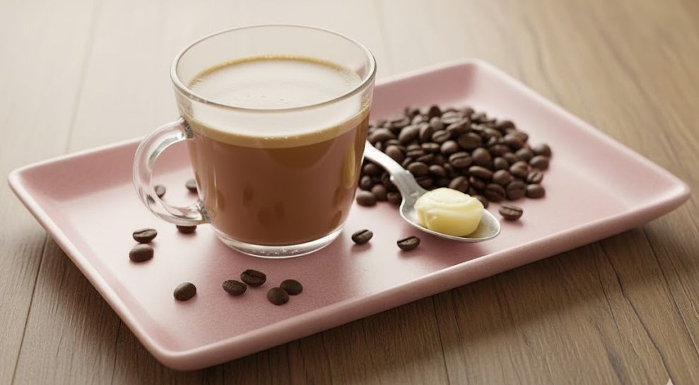 قهوة بالزبدة (مناسبة للكيتو)